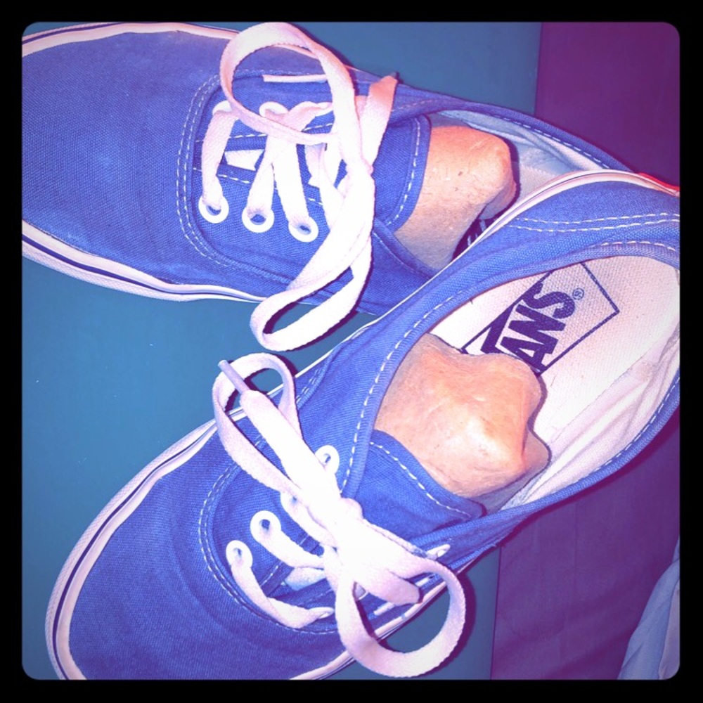Blue vans